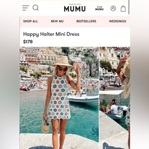 Show Me Your Mumu Knit Halter Dress